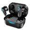 TWS Earphone Solar Charger Handsfree Earbuds In Ear Sweat-Proof Headphone
