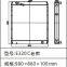 Sistema de enfriamiento de intercambiadores de calor para CAT Caterpillar E320A E320B E320C E320D Fábrica de radiadores