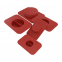 Plastic Pipe Flange Protectors Split Hydraulic Flange Connections Cover Plugs SHF Series