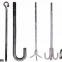 7，9 umbrella shaped anchor bolt mechanical T-shaped head large anchor bolt high strength anchor bolt for wind power foundation