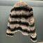 High-end OEM Service Luxury Chinchilla Fur Real Fur Imported Rex Rabbit Fur Coat for Women in Winter