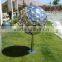 Decorative Large Stainless Steel Flower Balls Decorative Glass Balls For Gardens
