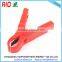 50A Plastic Red and Black Power Battery Test Clip Clamp Alligator Clip