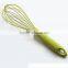 2015 kitchen manual portable silicone rotary egg beater silicone hand mixer egg beater 108g Big size good useage