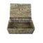 set of 3 water hyacinth basket, storage basket