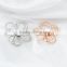 Korean style China wholesale rhinestone pearl flower brooch for wedding invitations                        
                                                Quality Choice