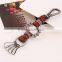 Promotion Customized Genuine Leather Keychain/Key chain With Gift
