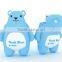 Blue bear u-disk cartoon flash disk with full capacity