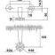 KE-S2 Hot sale standard support glass wall, glass spider fitting