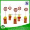 paper party supplies Cupcake Topper toothpick flags