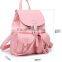 2016 new products pu leather backpack,custom printed drawstring bags,sweet bolsos mujer