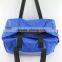 Blue color Shoulder bag Lunch PVC Bag Insulated Cooler Ice Bag Hand make