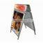 Outdoor Advertising Board Display Double Sided A Board With Head