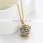 OEM Gold/Silver Rose Flower Diffuser Locket Necklace