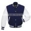 bomber leather sleeve varsity jacket,fashion baseball varsity jacket,customized style leather sleeve varsity jacket