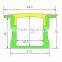 Anodising surface aluminum profile for led strip SML-ALP003