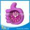 2015 Wholesale new product fashion design silicone alarm clock