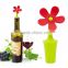 Food grade silicone leak-proof flower oil bottle stopper
