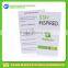 Standard card size plastic dual frequency rfid card for access control