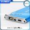 New A++ Grade Li-polymer Battery Power Bank 6000mah