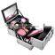 Aluminum Cosmetic Box With Mirror Jewelry Box
