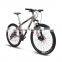 Unfolded 30 Speed Mountain Bike 26'' Titanium Color 4 Bearings