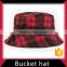 Mesh vented plain bucket hat wholesale