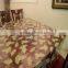 High Quality Elegant Clear PVC Table Cloth with Printed Silver Leaves