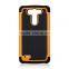 TPU +PC+Silicone shockproof case for LG G3 Mini