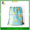Hot Sale Drawstring Backpack 100%Polyester Fashion Fresh Storage Drawstring Bag for travelling