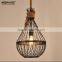 American Style Loft Hanging Chandelier Rustic Pendant Light Fixtures MD81988
