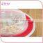 Universal Foldable Plate Topper Lid/Silicone Fresh Keep Lid with Airtight Suction