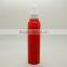 200ML cosmetic PET spray bottle /tall 200ml plastic bottle for shampoo