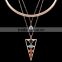 New Design Fashion Crystal Necklaces Women Luxury Statement Diamond Necklace Jewelry SKA8423