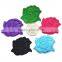 Different color rose pattern patches for jacket decoration