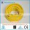 1/4" pvc rubber air hose with 1/4 BSP brass swivel fittings