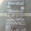 M-P006 Merry Christmas glitter pvc sticker, Eco-friendly custom sticker pvc,pvc vinyl sticker