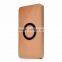 Natural Real Wood Bamboo Qi Wireless Charger Pad Charging Mat for Smart Phone