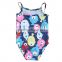 (R4969)Navy nova factory kids swimwear new style cute baby girl swimwear fish printed kids clothes wholesale alibaba