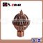 various type of curtain finials new design for curtain end cap