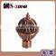 hot sale brass curtain finial