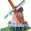 Building 3d paper model puzzle