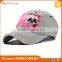 Wholesale 100% washes cotton twill hip hop high quality custom baseball cap