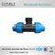 Top sale pp water pipe fittings plastic pp compression fittings made in China