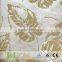 Leaf pattern luxury wallpaper velvet