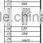 2.7inch tft lcd module with touch screen panel