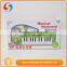 Children Electronic bo Toys Mini Plastic Keyboard Musical Professional Instruments With Light