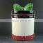 lovely christmas snowman design ceramic cookie jar,ceramic storage jar