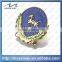 souvenir custom double plating eagle 3D pin badge
