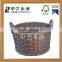 Antique willow basket made in china